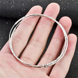 S925 Silver Big Circle Diamond Car Flower Ear Hoop Earrings for Women