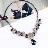 Exaggerated Pendant Short Sweater Chain Vintage Clavicle Chain
