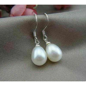 AAA+ 6-7mm Freshwater Akoya Pearl Dangle Earrings