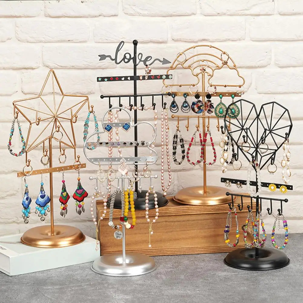 Multifunctional Earrings Stand 3 Colors Holder