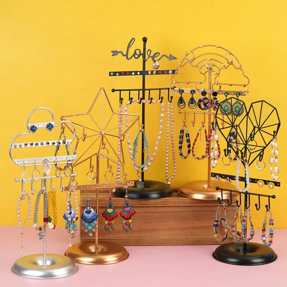 Multifunctional Earrings Stand 3 Colors Holder