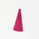 Milk Silk Tassel Pendant DIY Jewelry Parts Beads Charming Decor