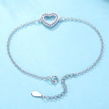 Heart Jewelry Crystal Zircon Bracelet