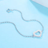 Heart Jewelry Crystal Zircon Bracelet