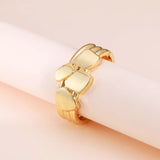 Hollow Out Layer Cuff Bracelet Unique Bangle for Women Birthday Gift