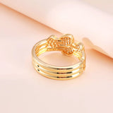 Hollow Out Layer Cuff Bracelet Unique Bangle for Women Birthday Gift
