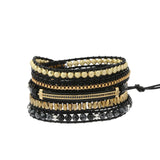 Natural Stone Charm Bracelets for Women with Copper Accessories