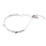 Explosion Bracelets Pink & Clear CZ 925 Sterling Silver Fine Jewelry