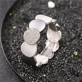 Frosted Crystal Bracelet Set Hand Jewelry