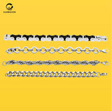 Titanium Steel Bracelet Locomotive Cycling Chain NK Twist Stainless Steel