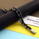 Titanium Steel Bracelet Locomotive Cycling Chain NK Twist Stainless Steel