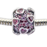 Heart Stones Beads for Chain Bracelets DIY