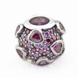 Heart Stones Beads for Chain Bracelets DIY