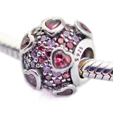Heart Stones Beads for Chain Bracelets DIY