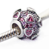 Heart Stones Beads for Chain Bracelets DIY