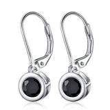 Elegant S925 Sterling Silver Clip Earrings with Zircon