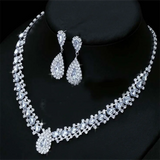 Bridal Wedding Jewelry Rhinestone Chain High-Grade Alloy Accessories