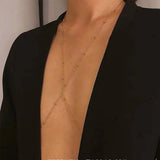 Explosive Personality Ladies Body Chain Cold Wind Waist Chain