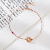 Explosive Style S925 Sterling Silver Rose Bracelet