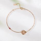 Explosive Style S925 Sterling Silver Rose Bracelet