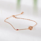 Explosive Style S925 Sterling Silver Rose Bracelet