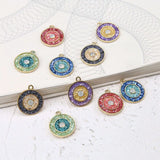 20pcs Devil Eye Charms for DIY Jewelry Earrings Necklace Pendants