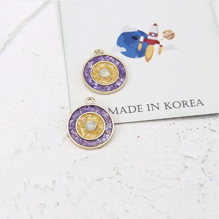 20pcs Devil Eye Charms for DIY Jewelry Earrings Necklace Pendants