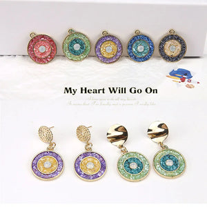 20pcs Devil Eye Charms for DIY Jewelry Earrings Necklace Pendants