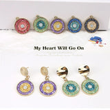 20pcs Devil Eye Charms for DIY Jewelry Earrings Necklace Pendants