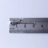 3D Metal Boat Paddle Charm Lucky Ocean Leisure DIY Pendant