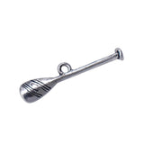 3D Metal Boat Paddle Charm Lucky Ocean Leisure DIY Pendant
