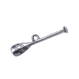 3D Metal Boat Paddle Charm Lucky Ocean Leisure DIY Pendant