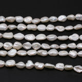 6-7mm Natural Freshwater Pearl Baroque Bead String DIY Jewelry Decoration