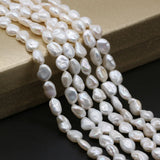 6-7mm Natural Freshwater Pearl Baroque Bead String DIY Jewelry Decoration