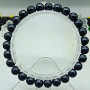 8mm Shell Pearl Stretch Bracelet 7.5inch Jewelry Gift