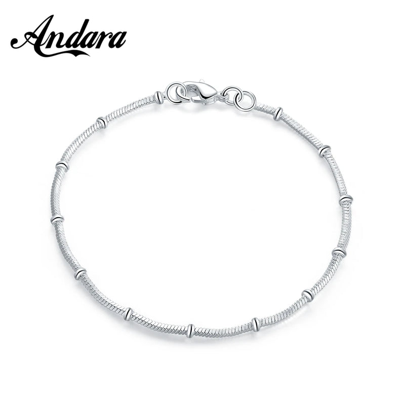 925 Sterling Silver Bracelet Ing Style Female Bracelet High Jewelry Gift