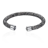 Multicolor Austrian Crystal Cuff Bracelet for Women