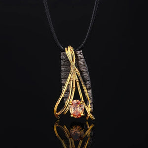 Irregular Shape Geometric Pendant Necklace Punk Style