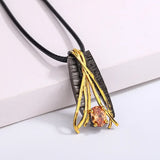 Irregular Shape Geometric Pendant Necklace Punk Style