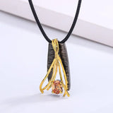 Irregular Shape Geometric Pendant Necklace Punk Style