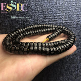 Coconut Shell Spacer 108 Beads Men Women Buddhist Bracelet