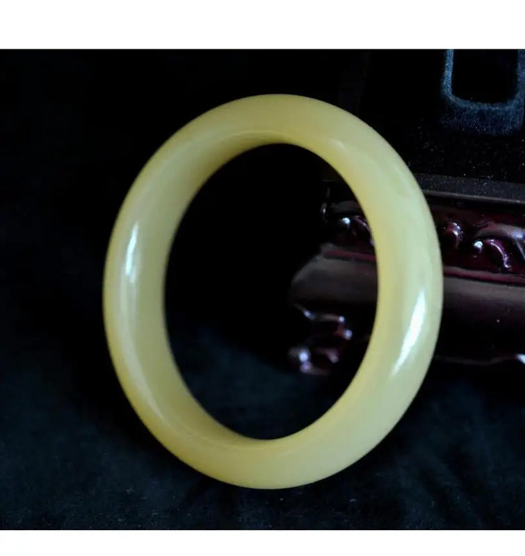 Chinese Old Handwork Hetian Jade Bracelet