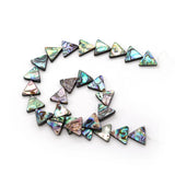 Abalone Shell Triangle Beads 11-16mm DIY Jewelry