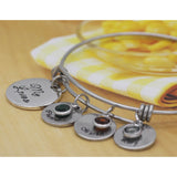 Personalized Crystal Bangles for Mom & Kids - YP3079