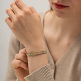 Zircon Stainless Steel Bracelet for Women Gift