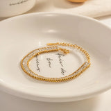 Zircon Stainless Steel Bracelet for Women Gift