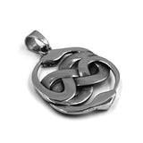 Snake Pendant Stainless Steel Biker Mens Pendant