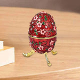Egg Trinket Box Retro Style Easter Collectible Girls Women