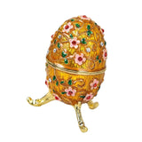 Egg Trinket Box Ornament Art Decor for Easter