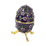 Egg Trinket Box Ornament for Easter Birthday